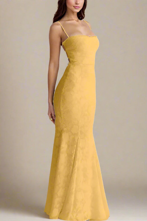 Soléa Satin Sculpt Maxi Dress