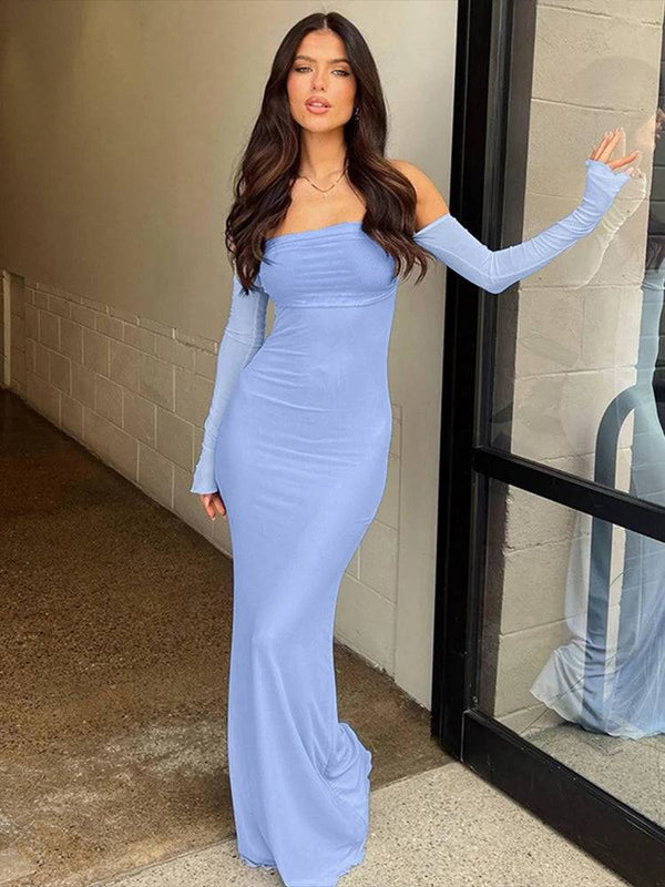 Seraphina Off-Shoulder Maxi Dress