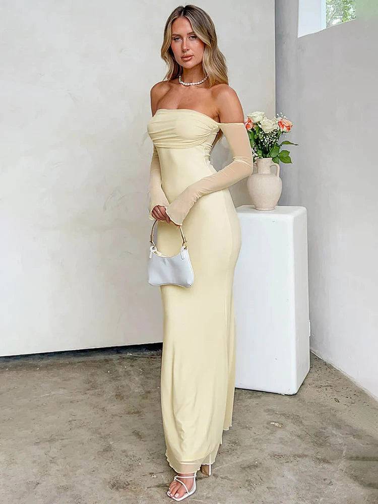 Seraphina Off-Shoulder Maxi Dress