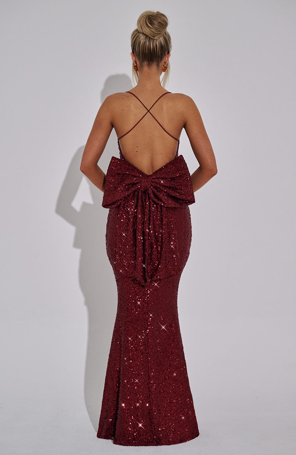 Valencia Sequin Maxi Dress