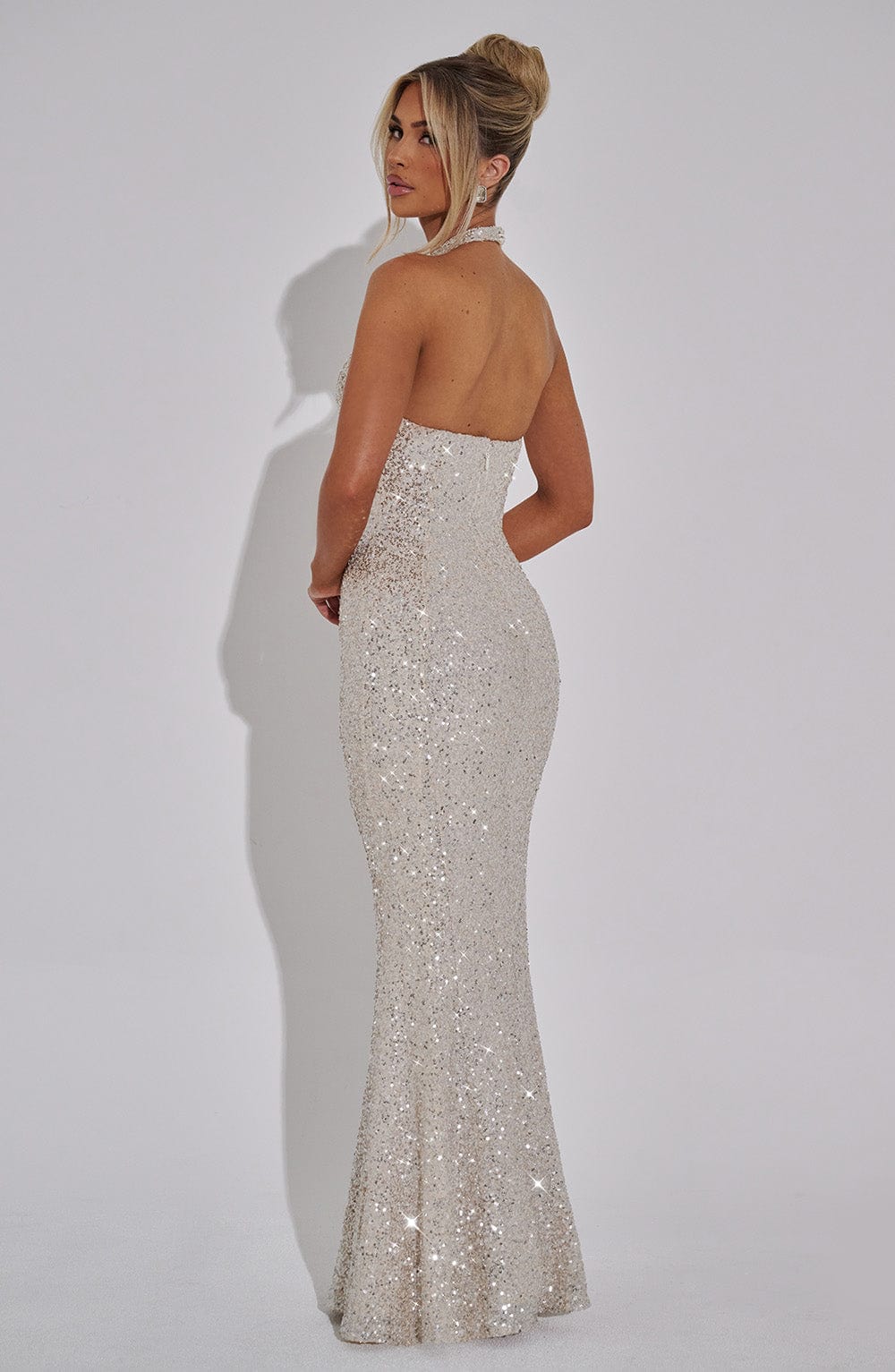 Celestia Sequin Maxi Dress