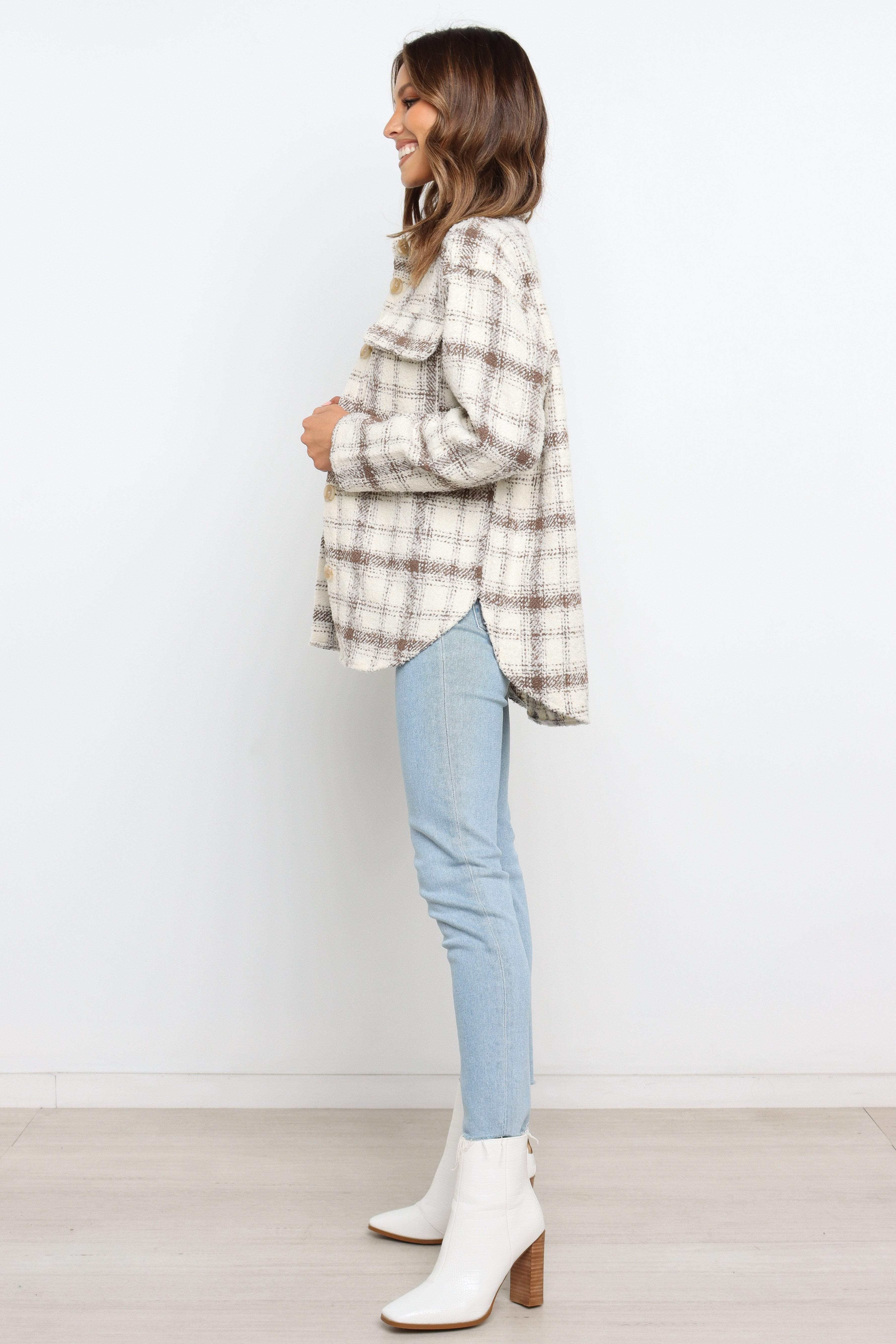 Maplebrook Softcheck Shacket