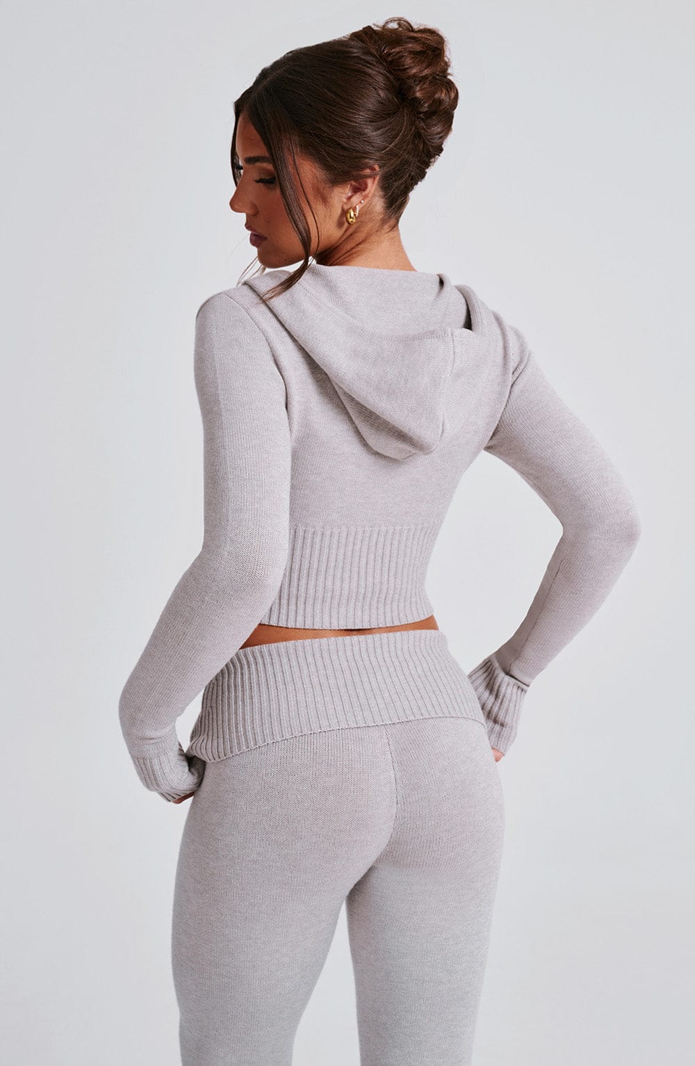 Grey Skylar Knit Set