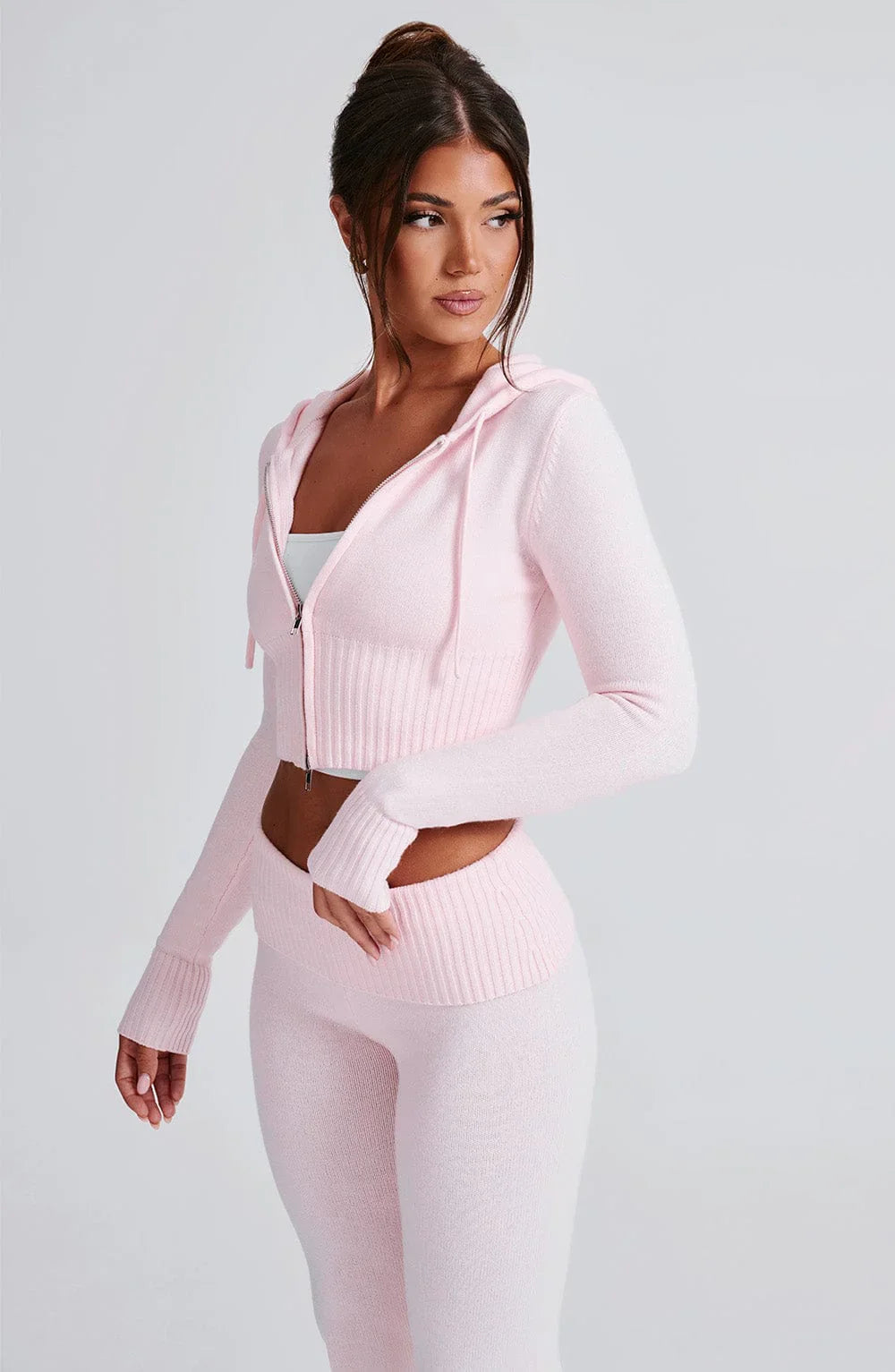 Pink Skylar Knit Set