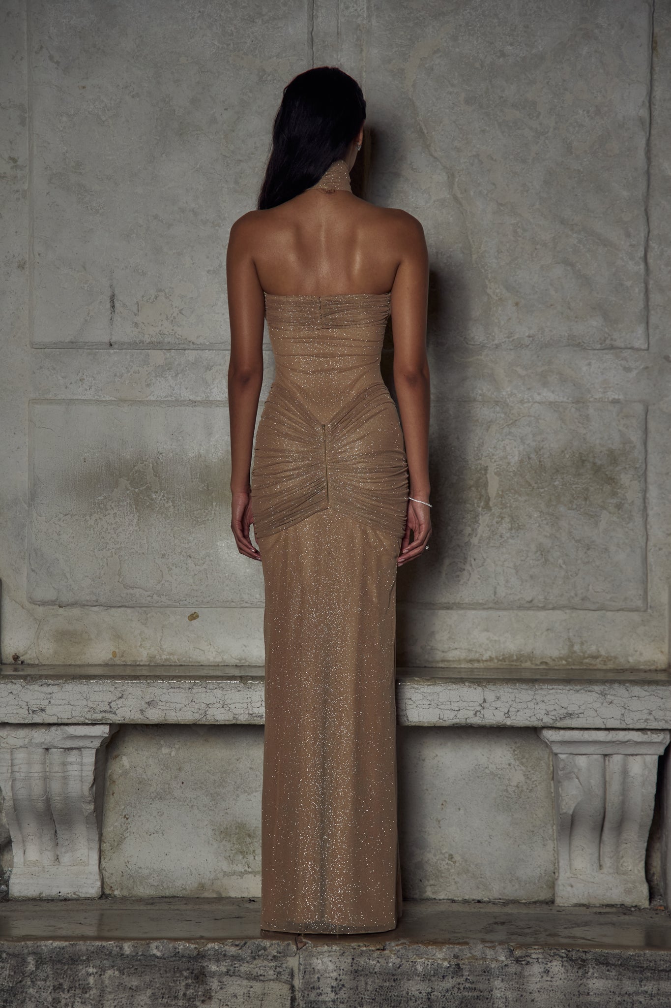 Twilight Luminescence Maxi Dress